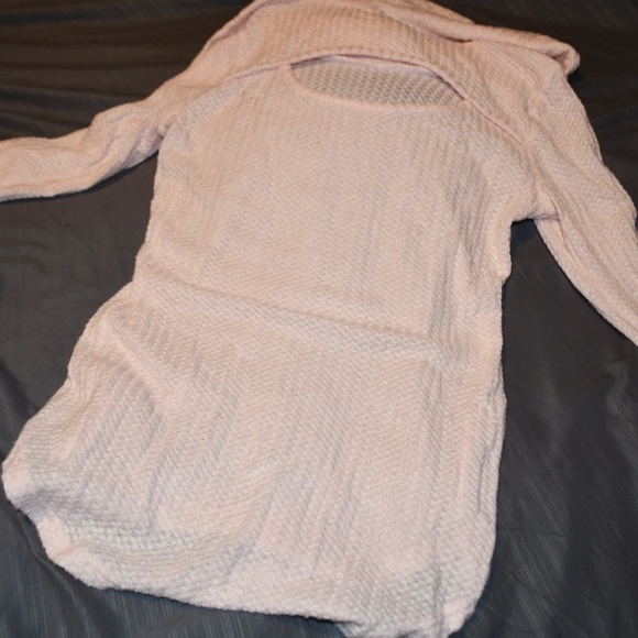 Super Soft Light Pink Cowneck Sweatar - Picture 2 of 2